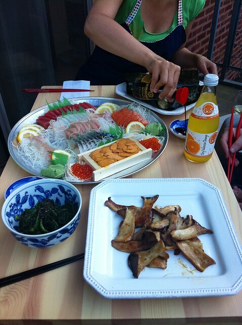 Dinner at Harper and Hiromis!