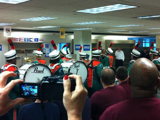 If you're gonna set up a surprise birthday party, you might as well do it right.