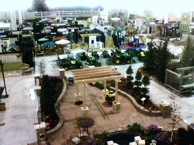 Night Before the Home Show - from the skywalk