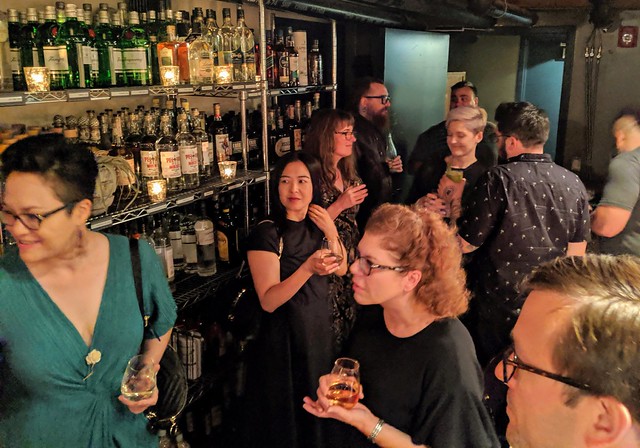 It's a basement party