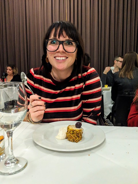 This girl loves dessert