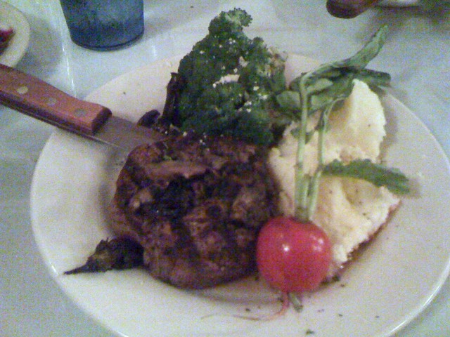 At The Radish, everything comes with a radish