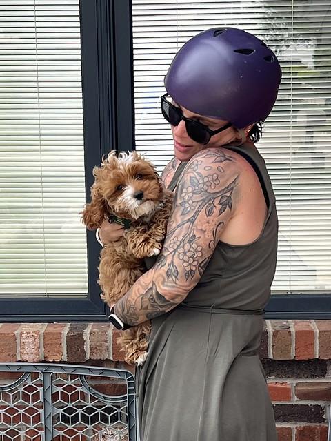 Meeting Jim’s dog, Charlie