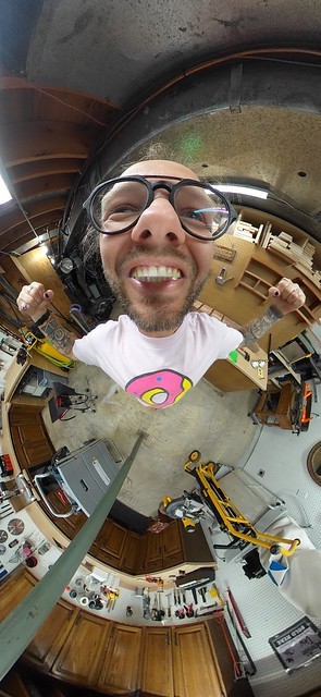 I put my 360 cam in my mouth today. Forgot to run around and post it to TikTok tho