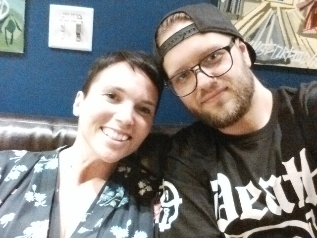 Hanging out with this girl