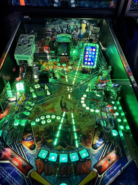 Weird pinball game