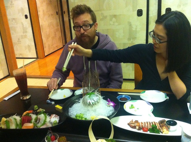 Tasty Japanese food with Harper and Hiromi