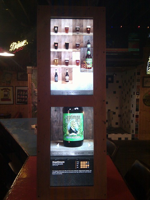 El bait shop has an amazing new app to help you pick from their 250 beers