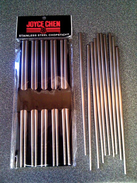 Got tired of having crappy/non dishwasher safe chopsticks around the house...