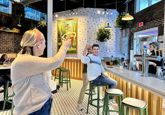 Hangin with Gravitators. Running into other Gravitators.