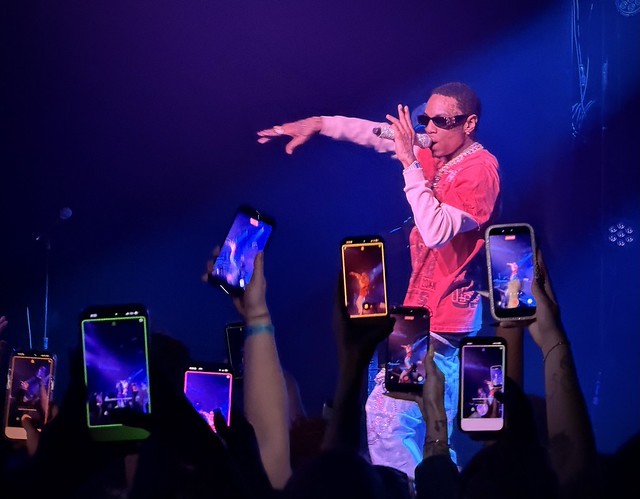 Making sure to get snaps of Soulja