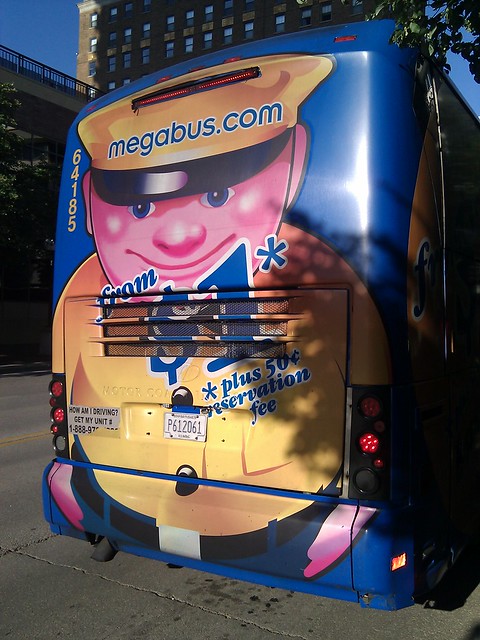 Megabus. first timer.