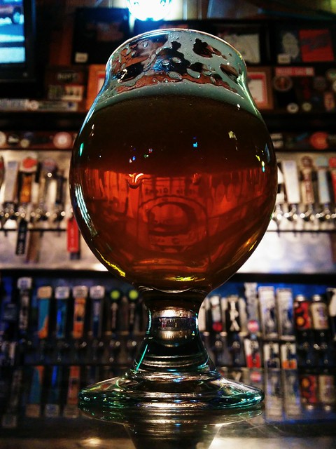 Warmin up for broomball with Benz