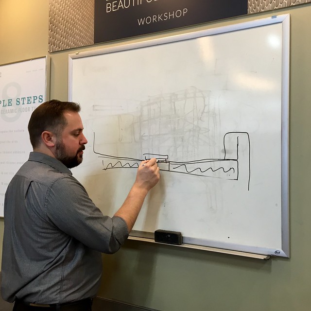 Learning how to build a shower pan