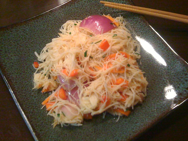 Stir Fried Crab Vermicelli