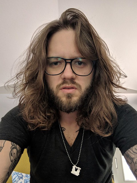 Look at all this hair