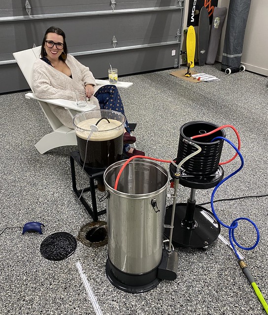 Chillin, rackin n aeratin