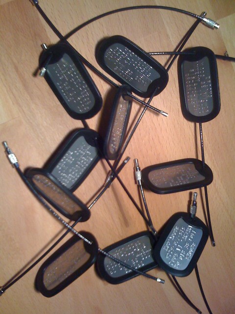 Woop! My army dog tags came!