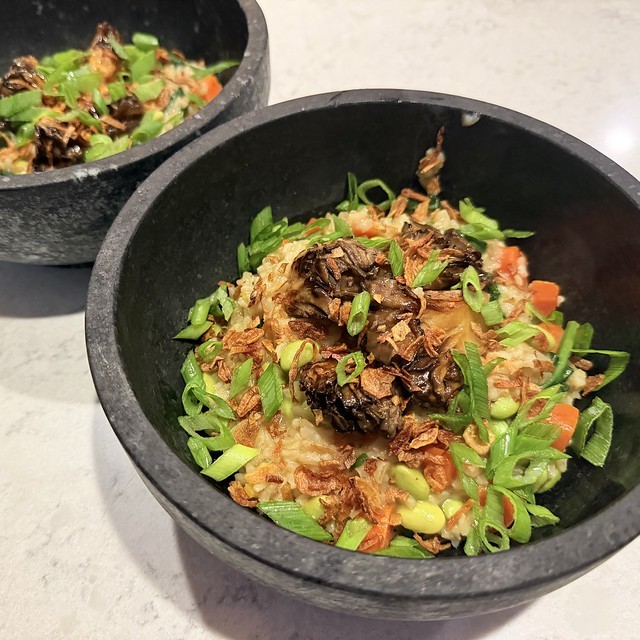 Made some Maitake Congee