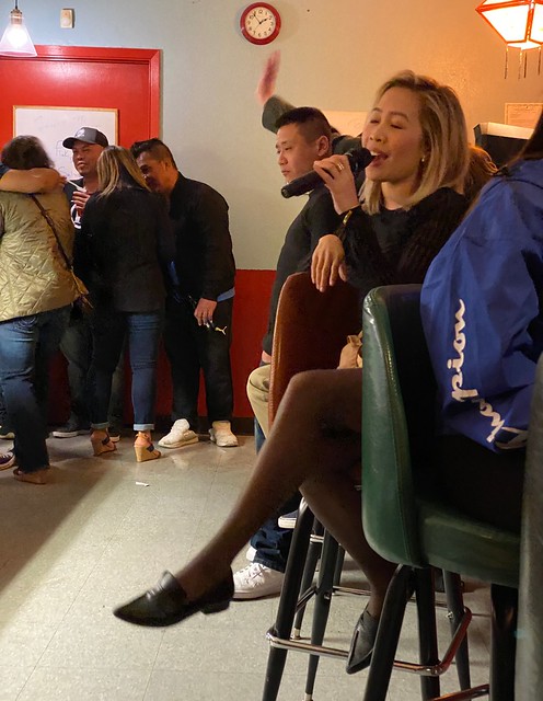 Camille entertaining the crowds