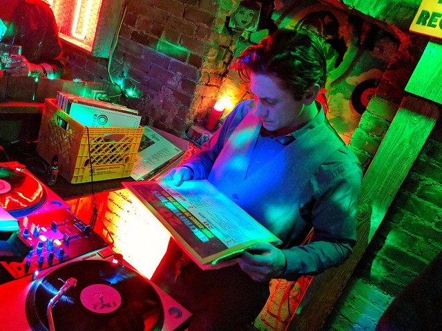 Fancy dude spinning times after a rough day