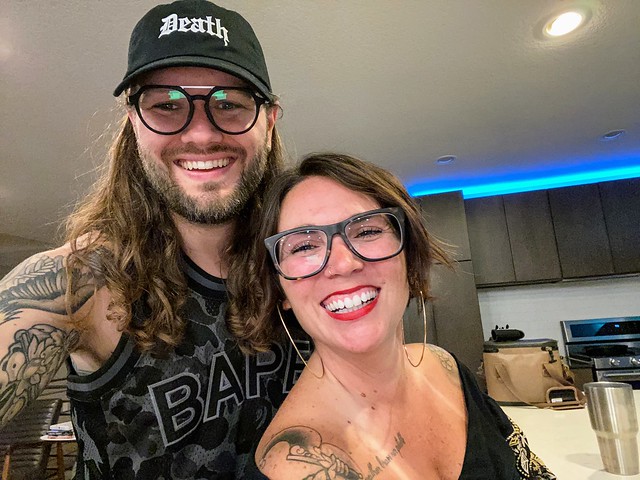 Friday night selfie time