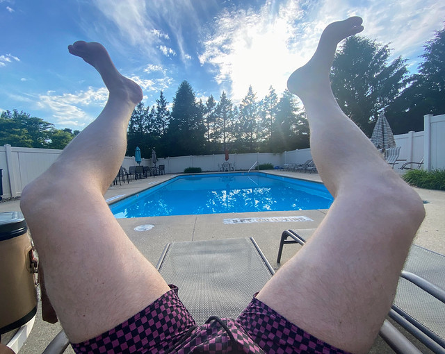 Pool's open - Camera 1