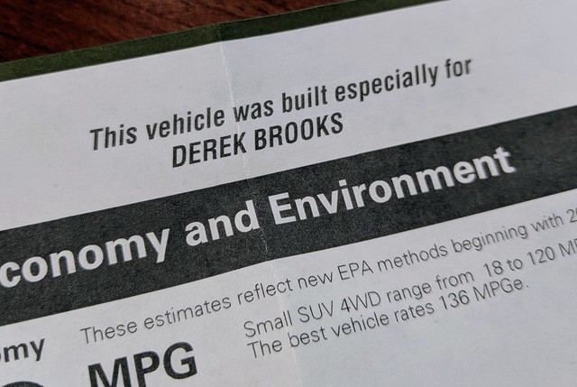 It’s no BMW European delivery experience, but this will have to do.