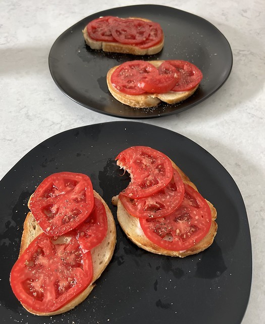 Garden tomato season