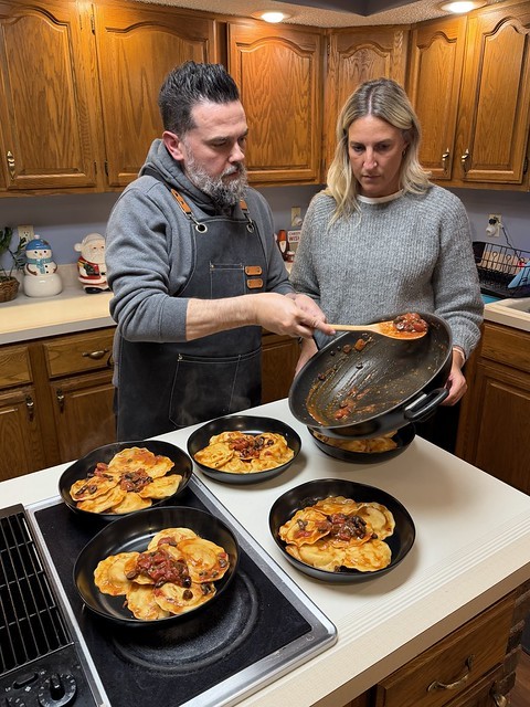 Tasty looking raviolis