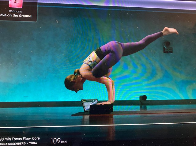 Every time I think I’m getting decent at yoga, they pull some shit like this out