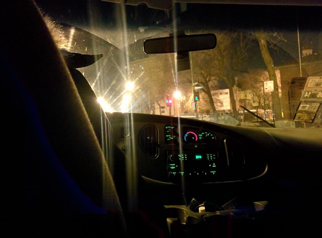 Riding around with Greg