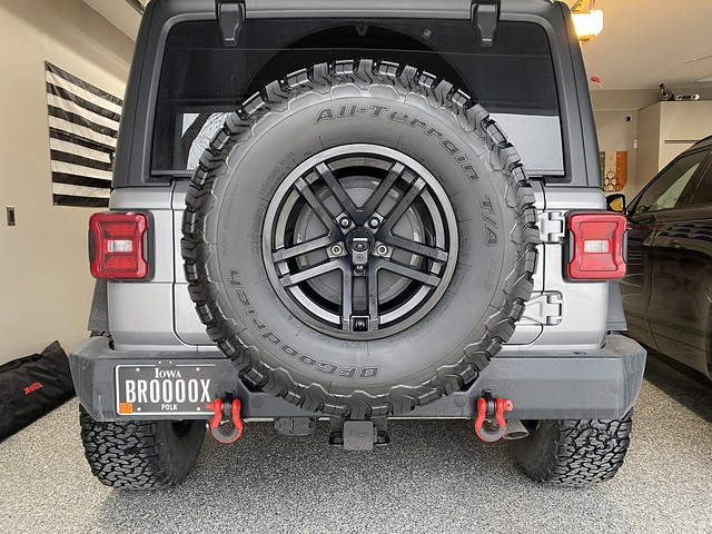 Finally got a  nice black spare tire