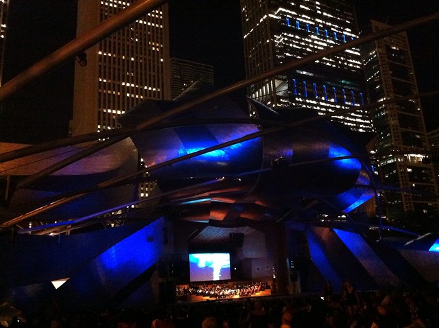 Frozen planet at millennium park