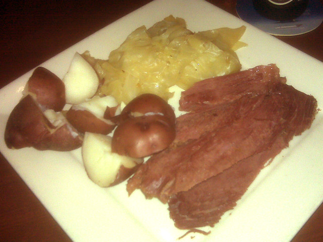 Corned Beef ad Cabbage