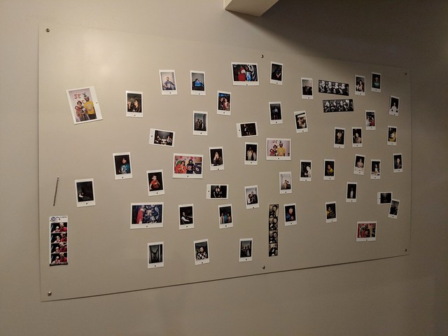 Got a spot to hang the Polaroids