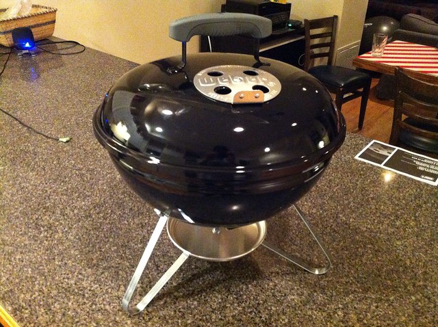 I impulse bought a mini weber.
