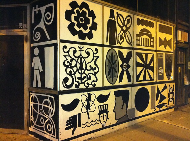 Late night walk home.