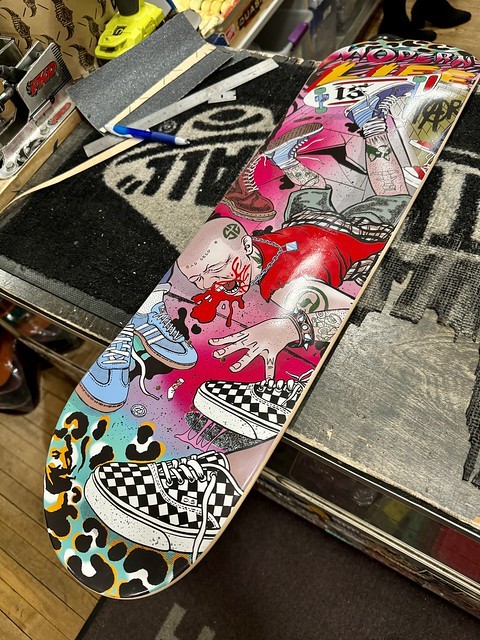 Modern Life is War skate deck