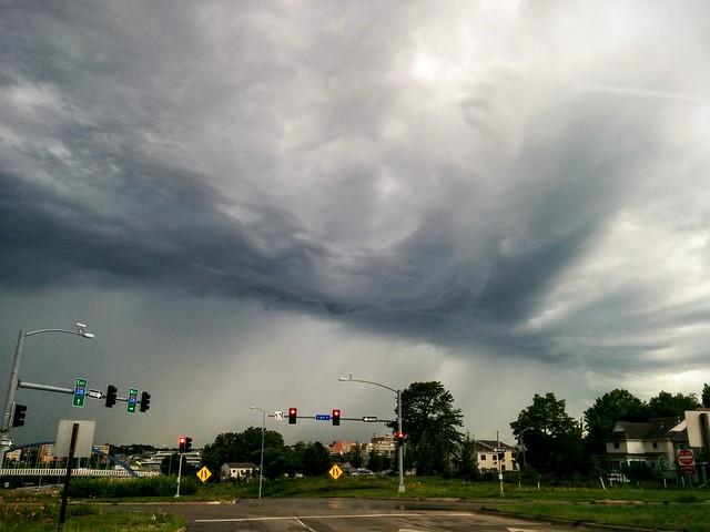 The clouds are cool today
