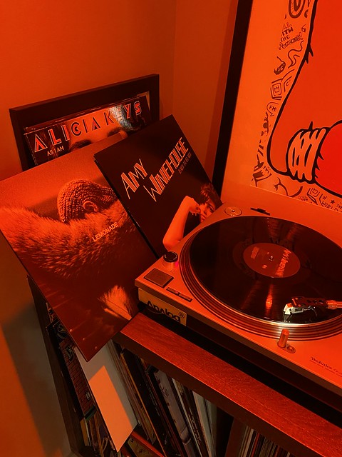 Kari’s running the turntable tonight