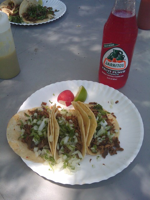 Taco bus and jarritos fruit punch. Yesssss.