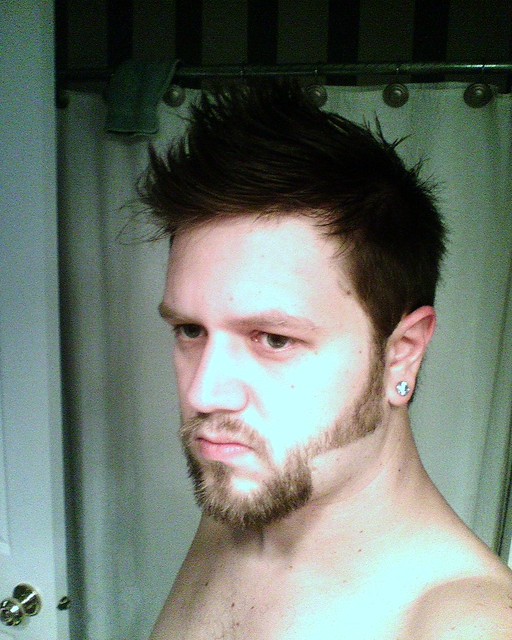 This beard was so tough, haha.