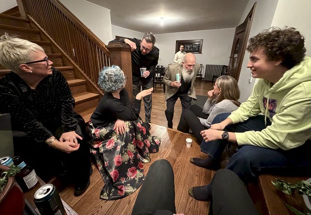 Animated family time