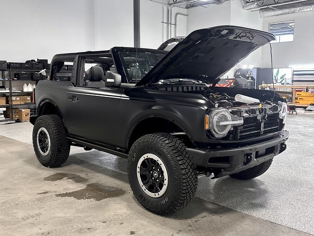 Xpel Stealth PPF wrap going down