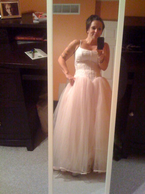 Wifey, cleaning the house