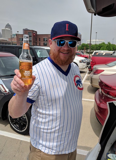 "I've got some warm beer in the trunk if you wanna tailgate"