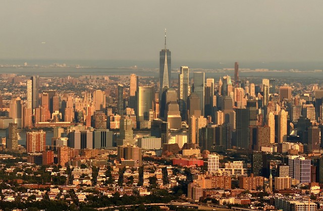 1 WTC. Golden Hour