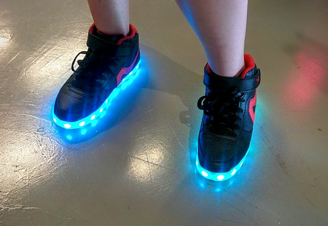 Look at Nina's shoes!