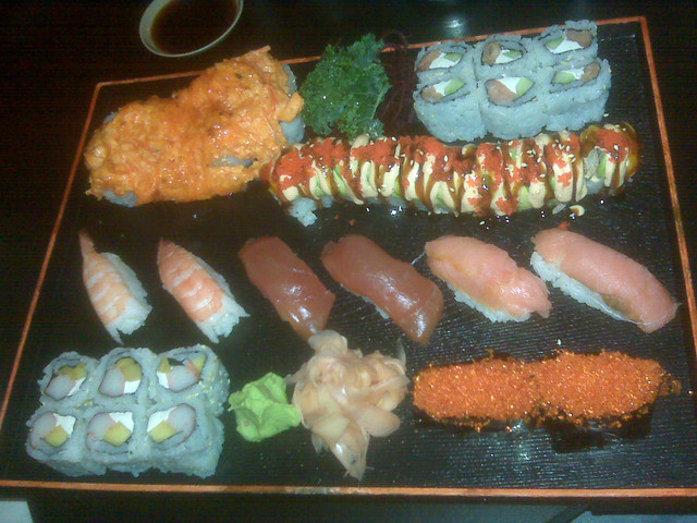 Sushi at Waterfront Ankeny